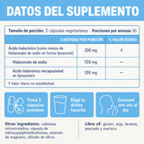 VitalHydra™ Ácido Hialurónico Liposomal – Absorción de 15 a 20 veces mayor