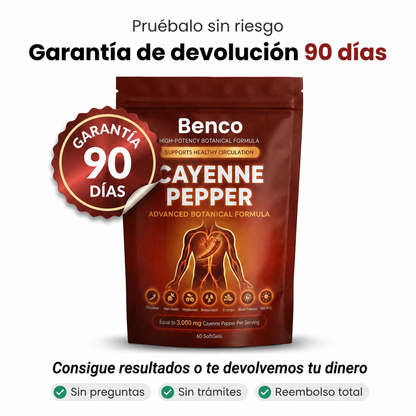 Benco Activa® en Softgels - Reactiva tu Circulación Natural