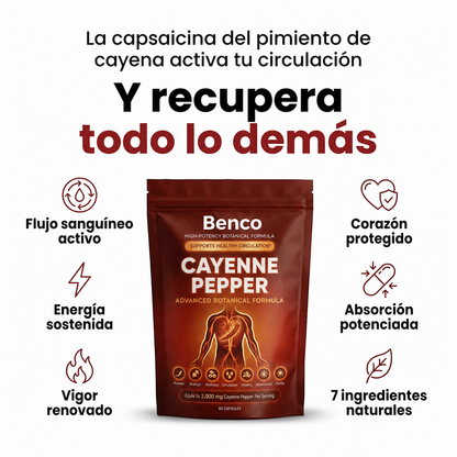 Benco Activa® en Softgels - Reactiva tu Circulación Natural