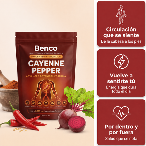 Benco Activa® en Softgels - Reactiva tu Circulación Natural