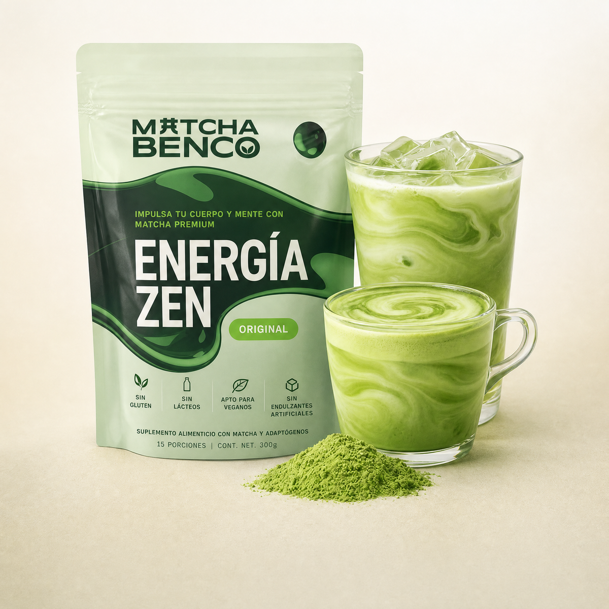ZENERGY MATCHA BENCO LATTE