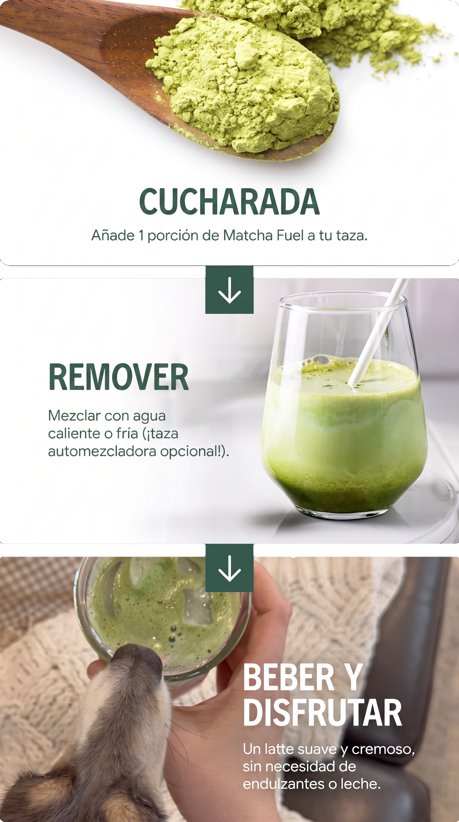Un latte de cafetería en 3 pasos simples